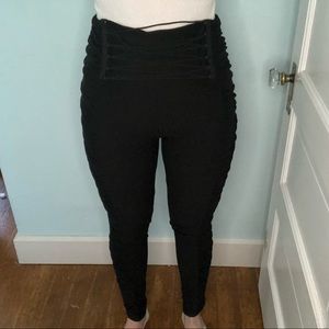 Black Cardi B x Fashion Nova Pants